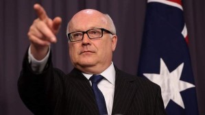 On the third day of legal proceedings, Attorney General Brandis abrogated the case against the Prime Minister. He then removed all brown looking people from the courtroom and he saw that it was good.